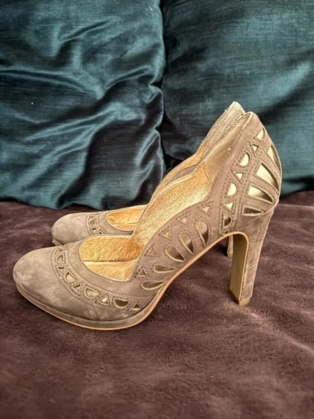 Miss Albright Specialty Suede Pumps